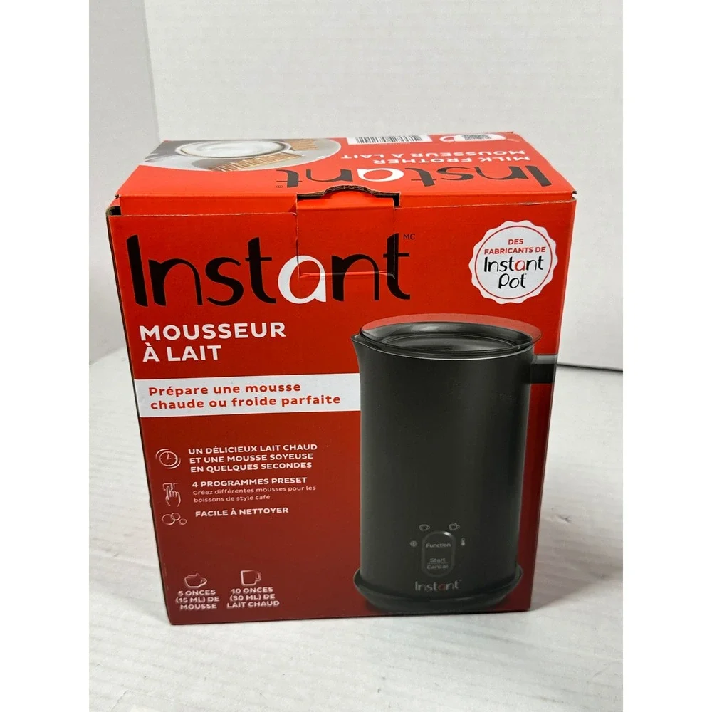 Instant Milk Frother Black‎ 4-in-1 Electric Steamer 140-6001-01 500W
